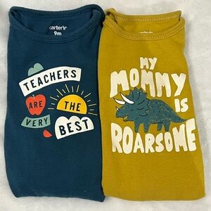 LOT of Two long sleeve onesies